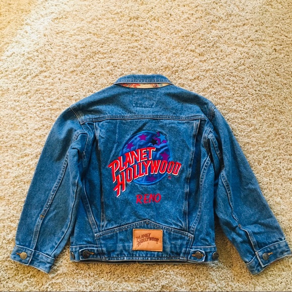 Planet Hollywood Other - Vintage Plant Hollywood Reno Jean Jacket